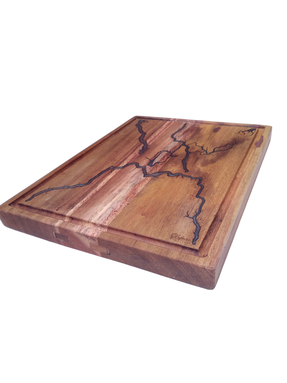 Burnt Butcher's Block | Elefari Woodcraft