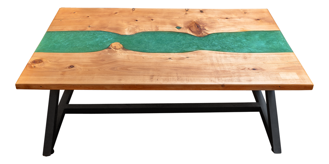 Coffee Table-Black Slide (Copy) | Elefari Woodcraft