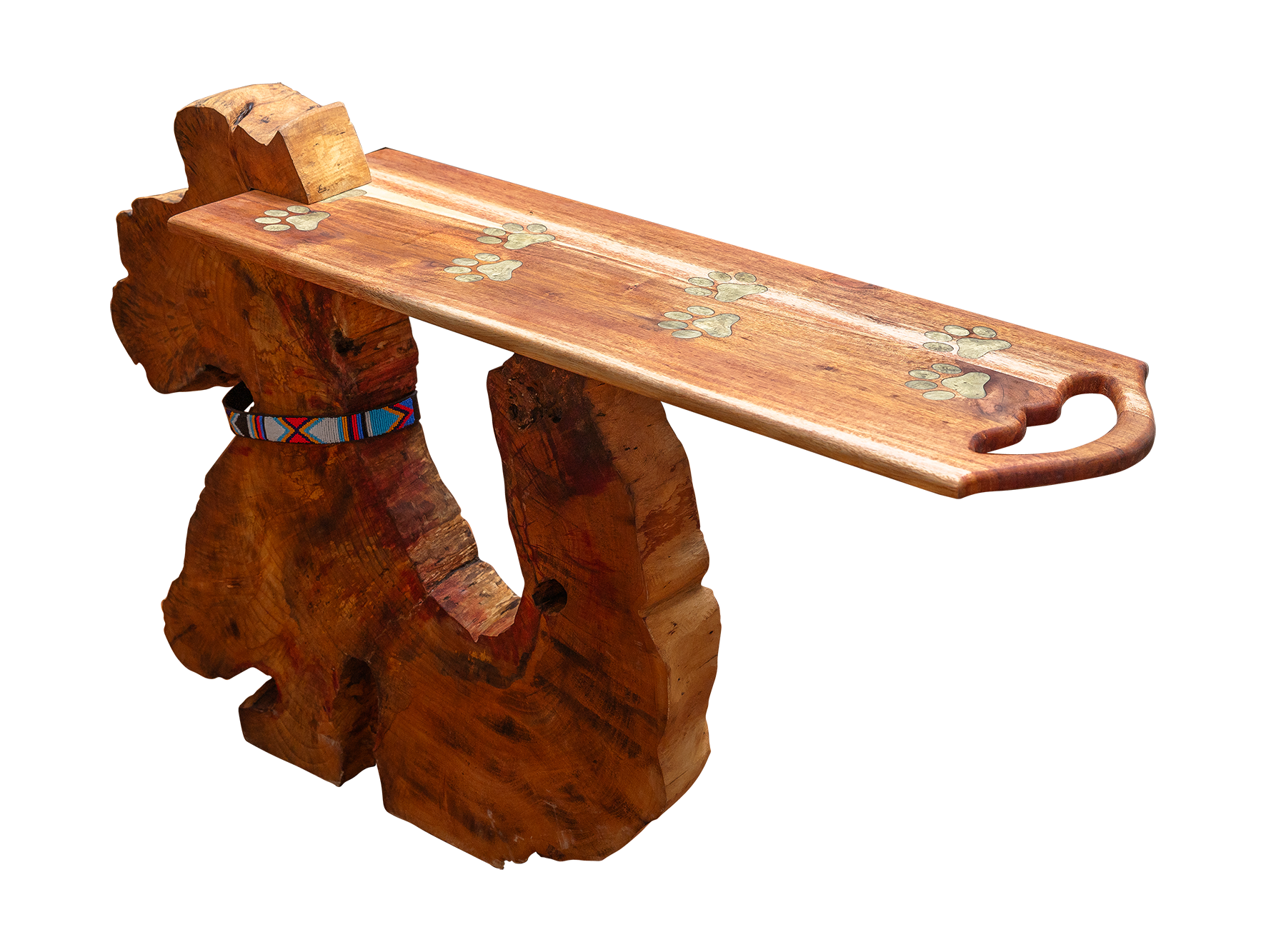 Shaggy Dog Live edge Console Table | Elefari Woodcraft