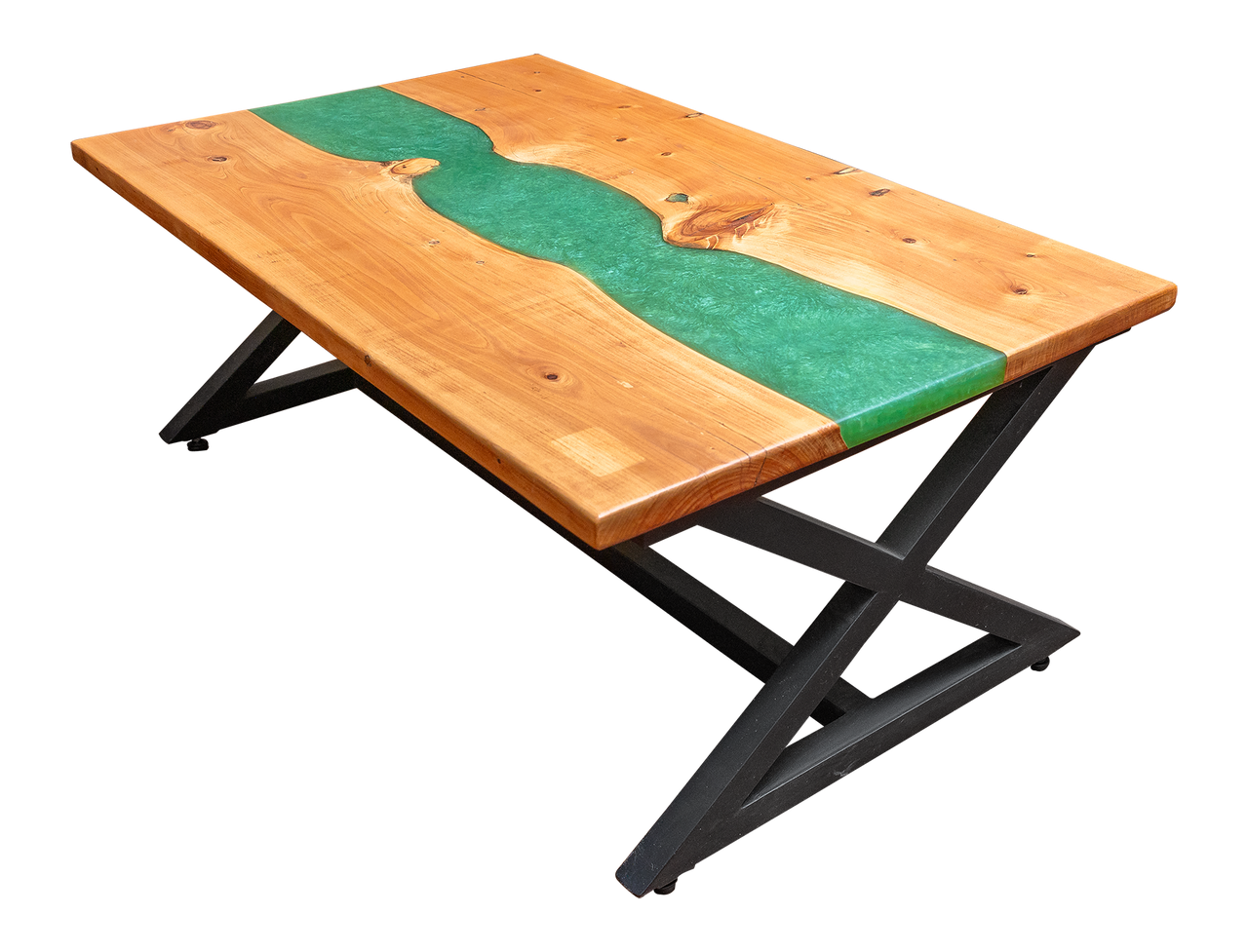 Coffee Table-Black Slide (Copy) | Elefari Woodcraft