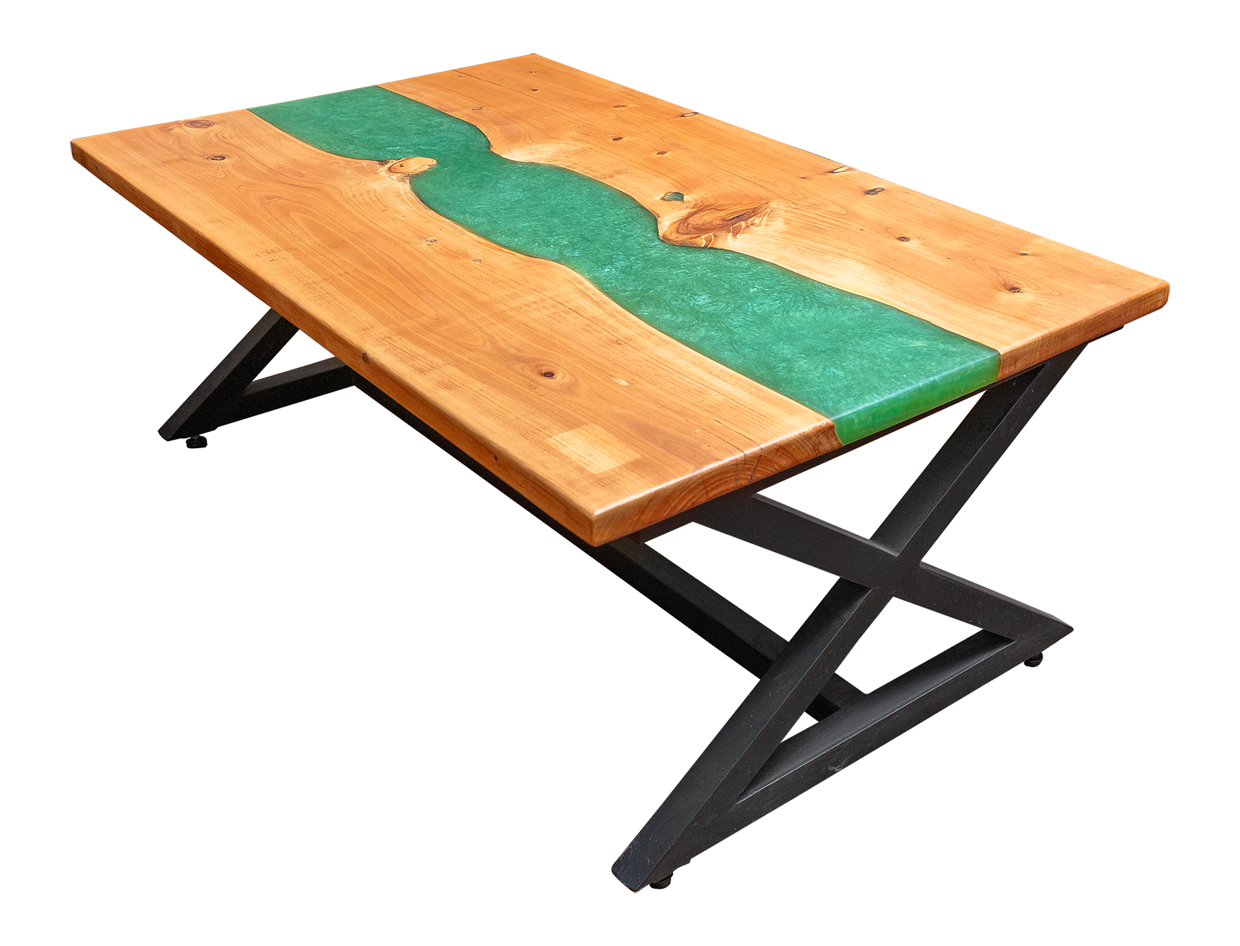 Coffee Table-Black Slide (Copy) | Elefari Woodcraft