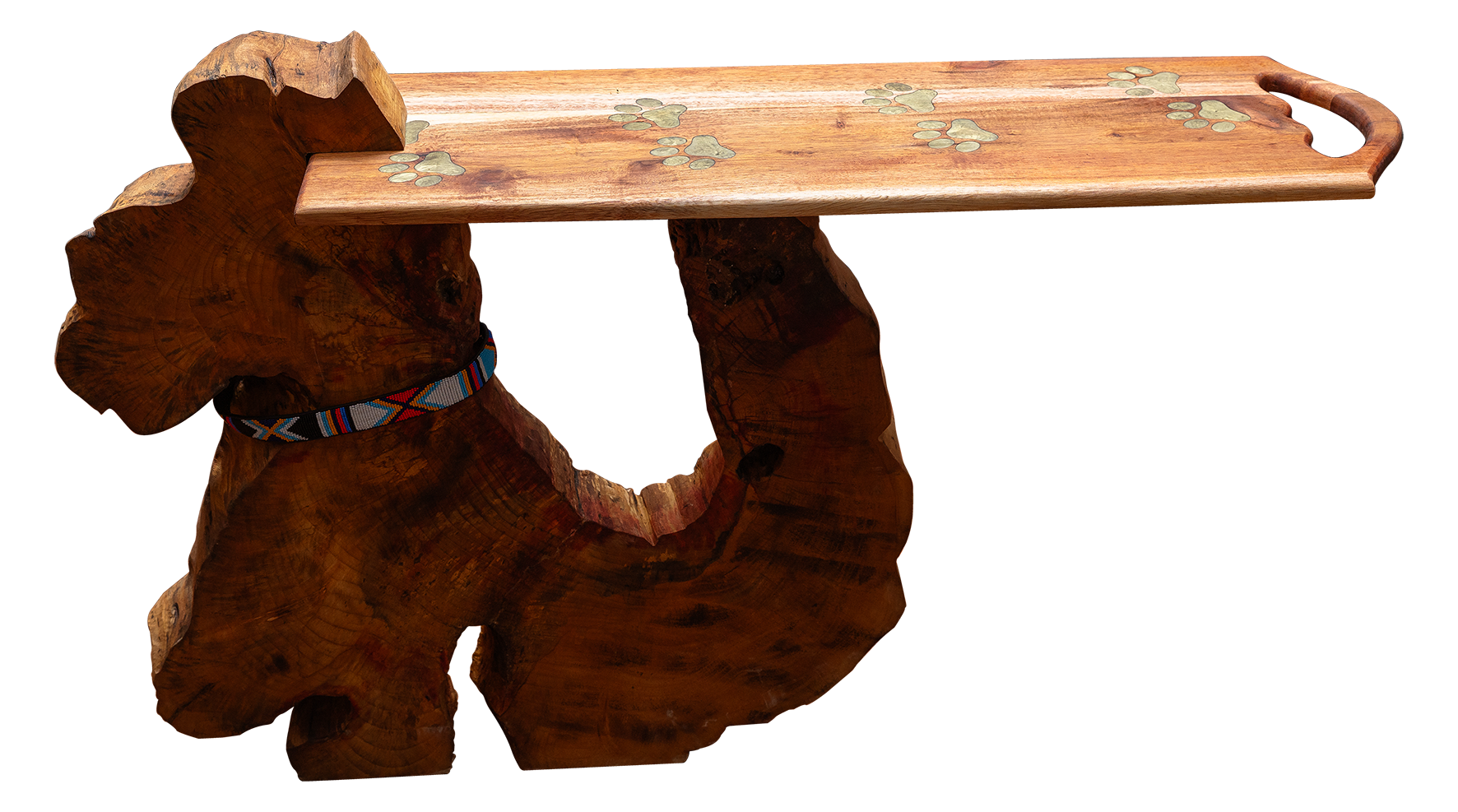 Shaggy Dog Live edge Console Table | Elefari Woodcraft