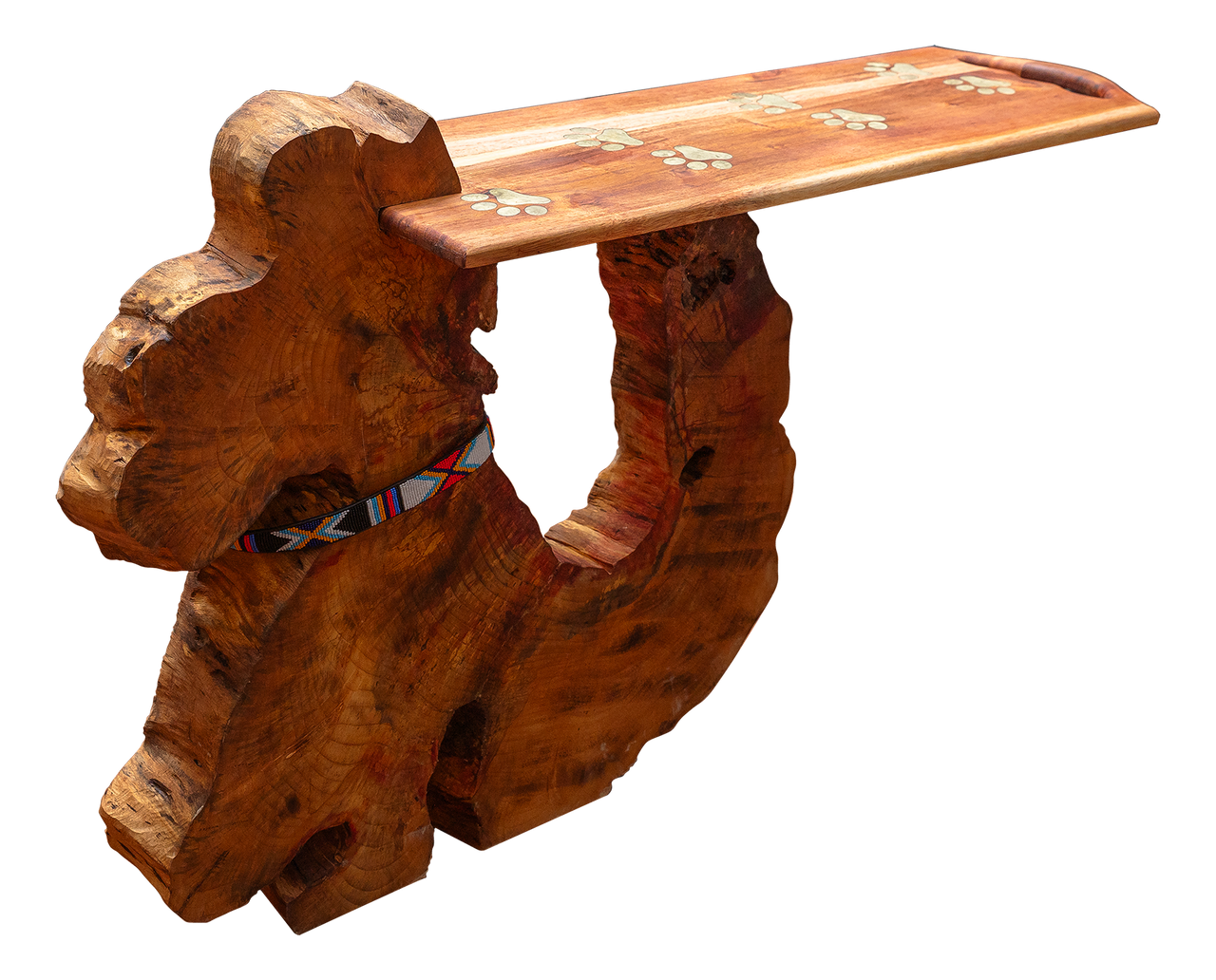 Shaggy Dog Live edge Console Table | Elefari Woodcraft