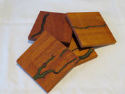 Burnt Coasters | Elefari Woodcraft