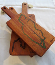 Burnt Serving Board | Elefari Woodcraft