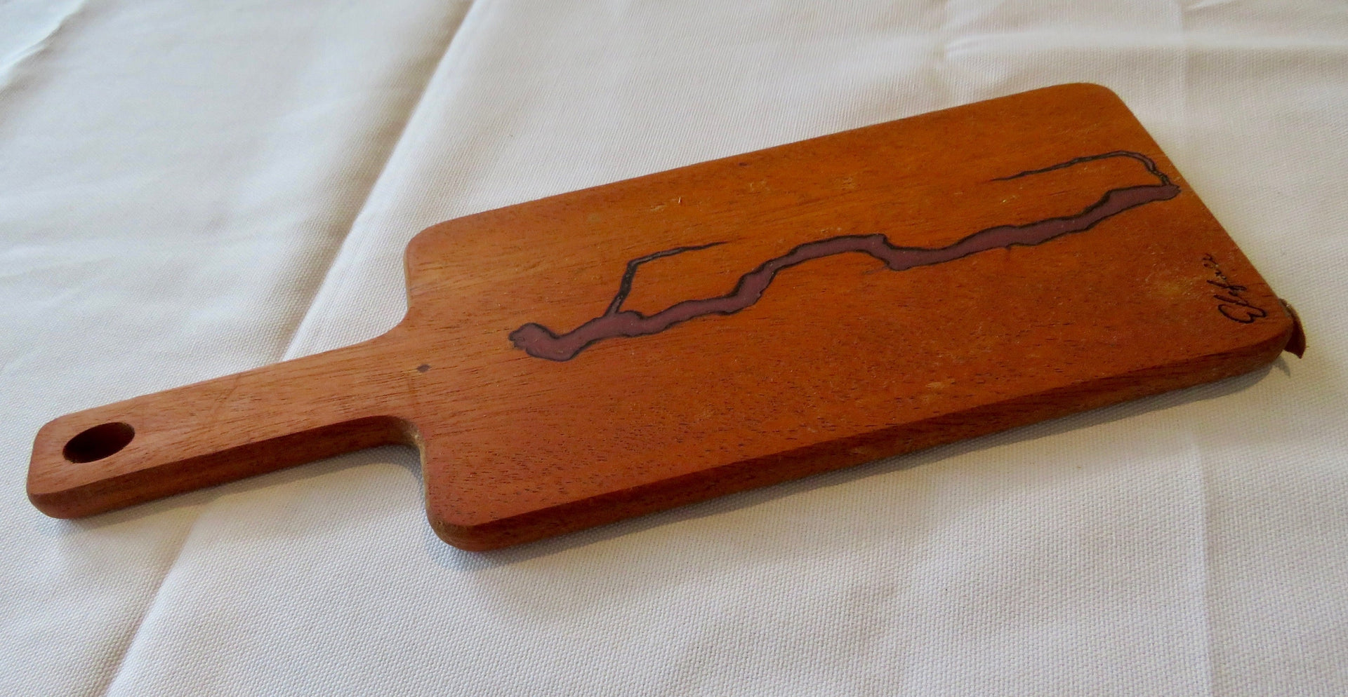 Burnt Serving Board | Elefari Woodcraft