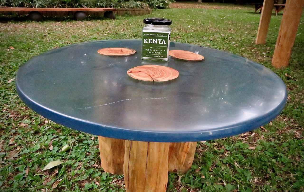 Kenya - Infused With Golden Sunsets and Sundowners Scented Candle | Elefari Woodcraft