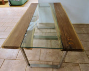 Glass River Dining Table (Made to Order) | Elefari Woodcraft