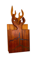 Wild Flame Board | Elefari Woodcraft