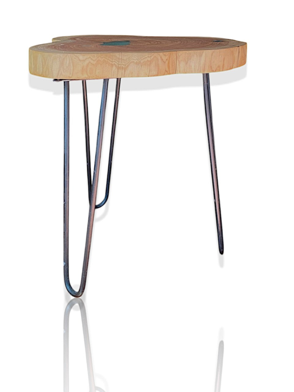 Live Edge Side Table | Elefari Woodcraft