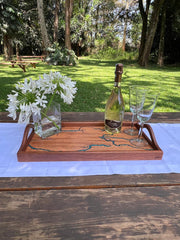 Burnt Mahogany Tray | Elefari Woodcraft