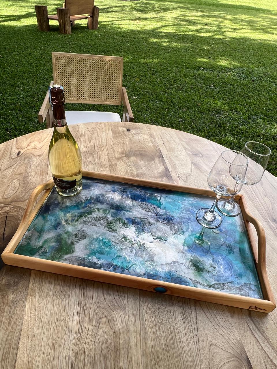 Ocean Wave Tray