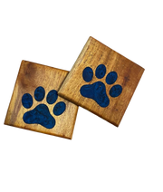 Coasters- Paw | Elefari Woodcraft