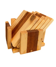 Contrasting Wood Coasters | Elefari Woodcraft