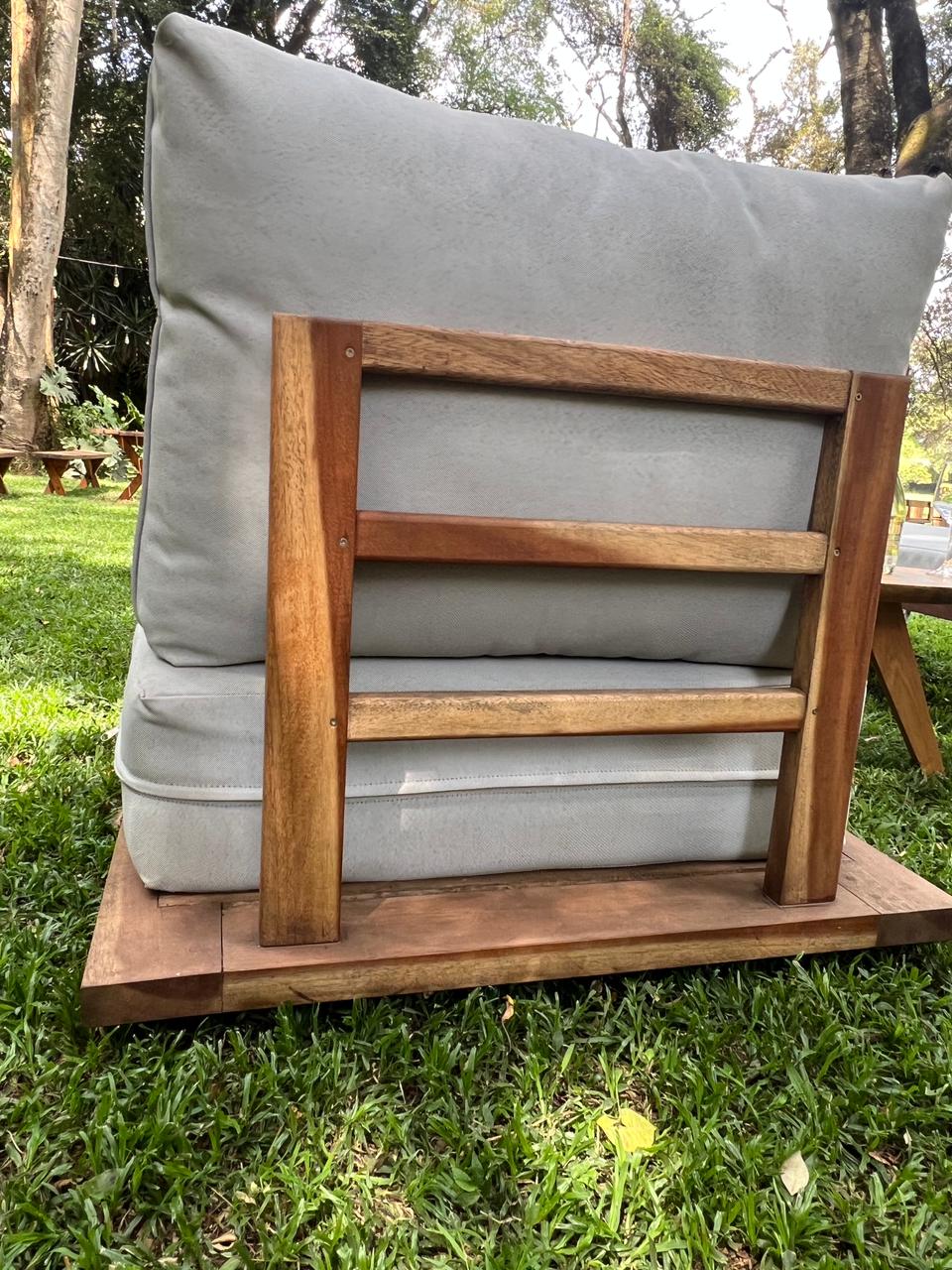 Mvule Sun Bed( Made to Order) | Elefari Woodcraft