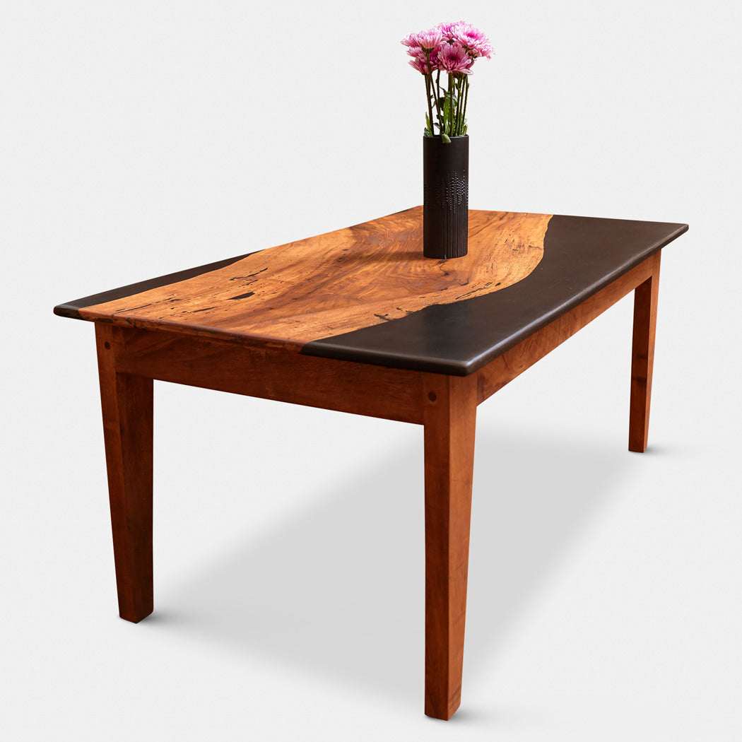 Coffee Table-Black Slide (Copy) | Elefari Woodcraft