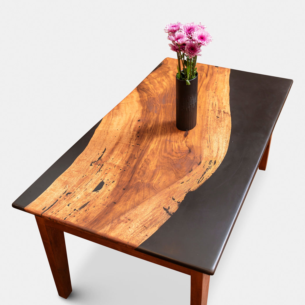 Coffee Table-Black Slide (Copy) | Elefari Woodcraft