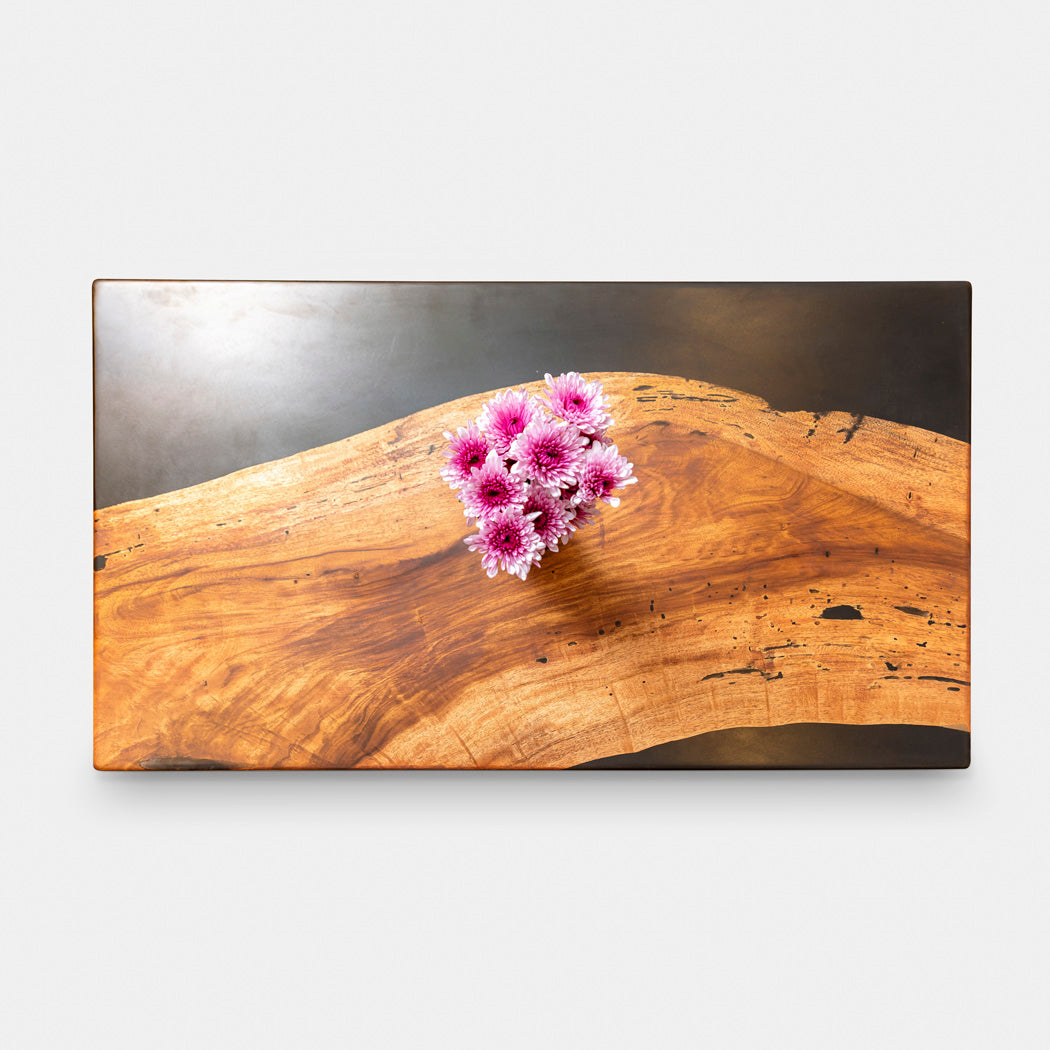 Coffee Table-Black Slide (Copy) | Elefari Woodcraft