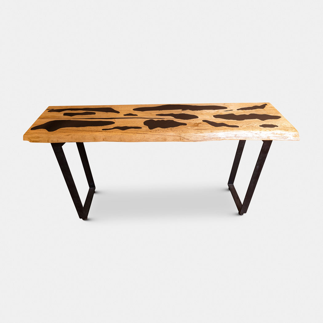 Black Patch Desk | Elefari Woodcraft