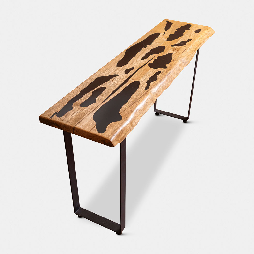 Black Patch Desk | Elefari Woodcraft