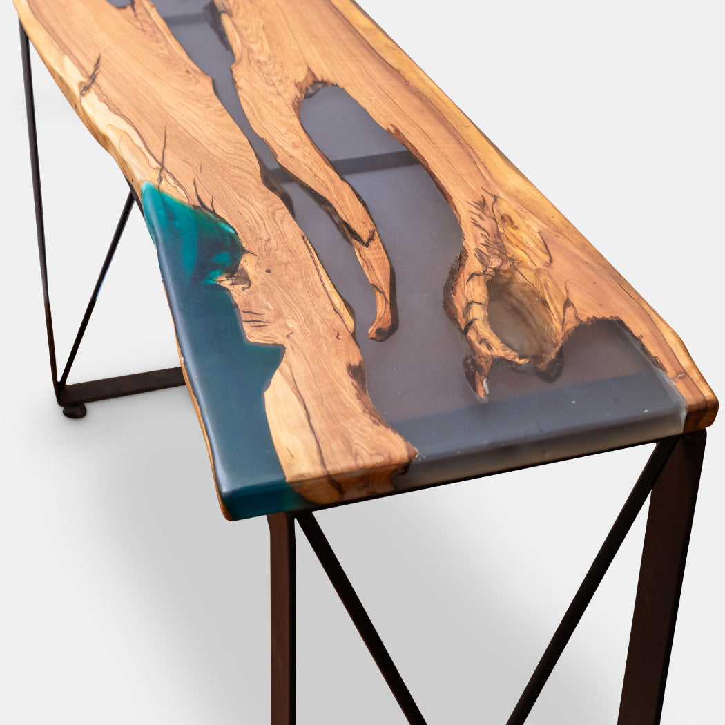 Storm Console Table | Elefari Woodcraft