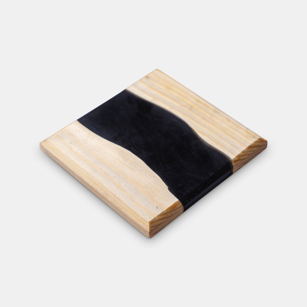 Black Swamp Colored Coasters | Elefari Woodcraft