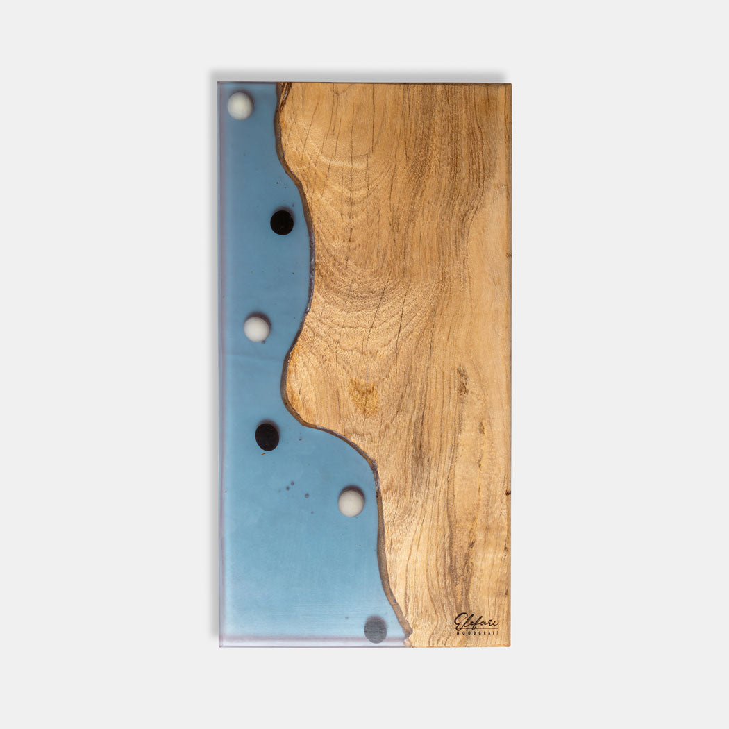 Marble-Dots Charcuterie Board | Elefari Woodcraft