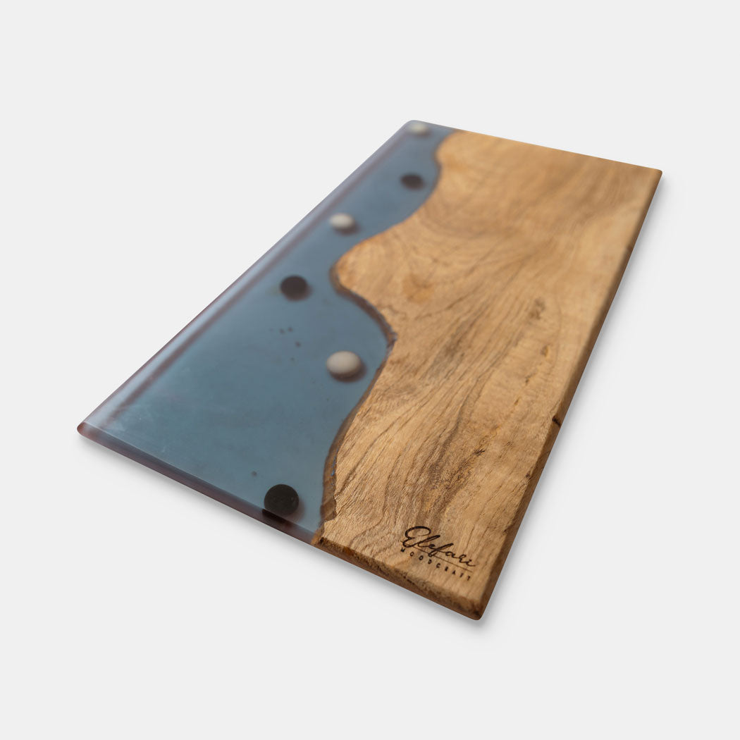 Marble-Dots Charcuterie Board | Elefari Woodcraft